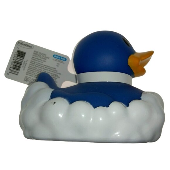 Infantino Fun Time Rubber Ducky Floating On Cloud Duck Moon Stars Nighty Bath 0+ - Picture 7 of 13